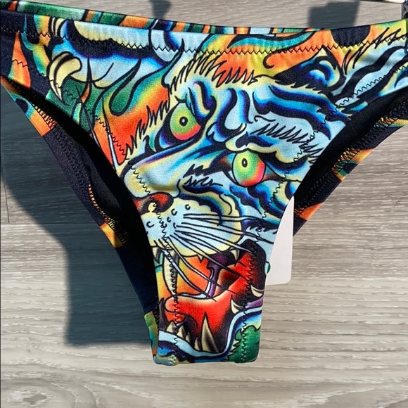 Ed hardy tiger tattoo bikini - Picture 4 of 6